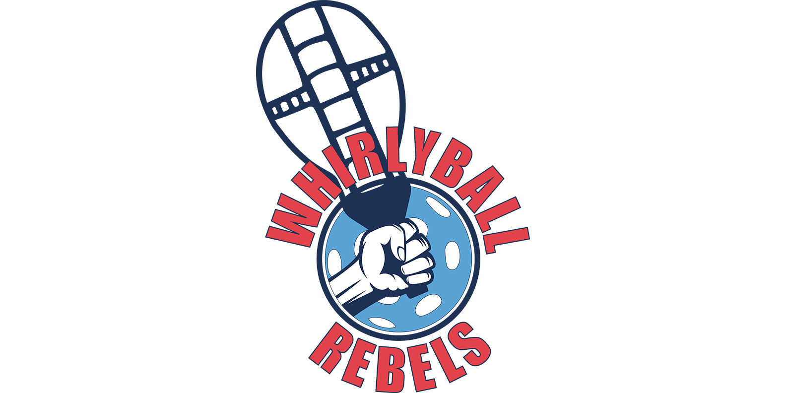 Whirlyball Rebels crest
